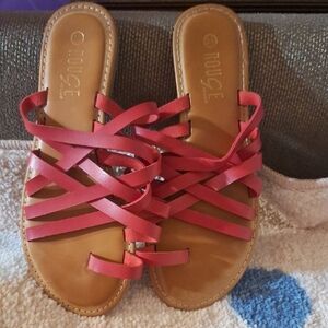 Rouge Helium Sandals Size 6.5
